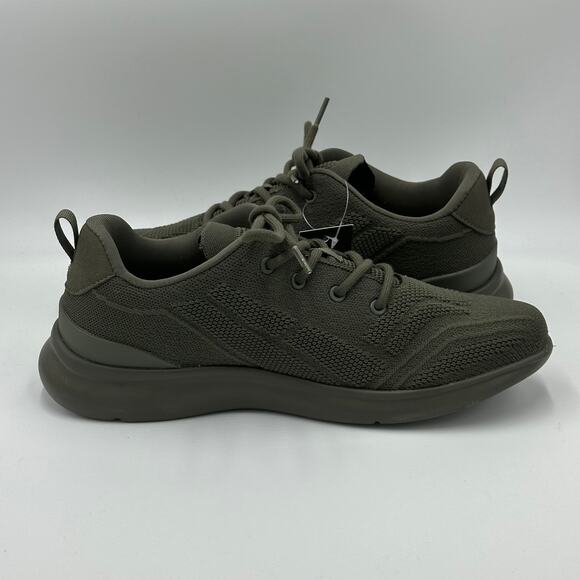 NWT FLX Tarmac Green Dynamic Knit Air Foam Training Dart Sneakers Mens Size 9.5 - Picture 10 of 15